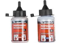 Порошок меловой красный, 50 г, для разметочных шнуров, Matrix