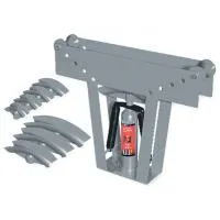 Трубогиб гидравлический, 1/2"–2", 12 т, в комплекте с башмаками, Matrix