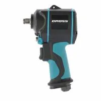 Гайковерт пневматический ударный G985, 1/2", Twin Hammer, 610Нм, 9000 об/мин, композитный Gross