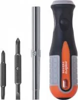 Отвертка Round Grip 6 в 1 SL 5,6 PH 1,2, 1/4 ''DR, 5/16''DR